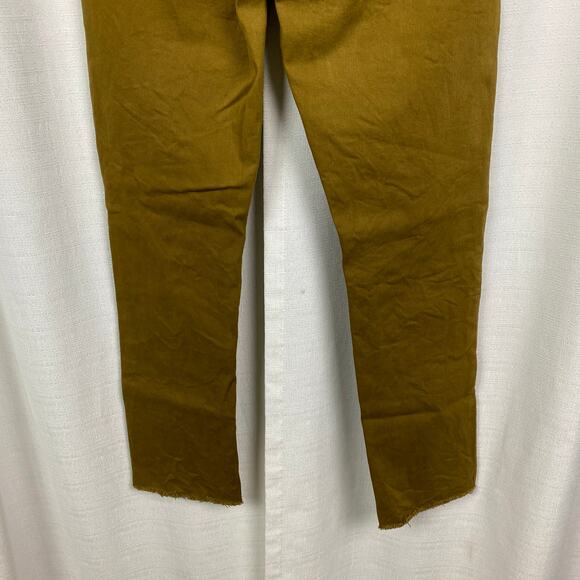 Mother The Mid Rise Dazzler Ankle Fray Jean in Play Date Brown Sz.29 - Picture 14 of 16